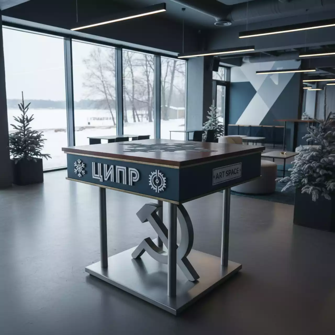 Аренда Стенд карточный СССР в пляжном комплексе VinoGrad — ART SPACE