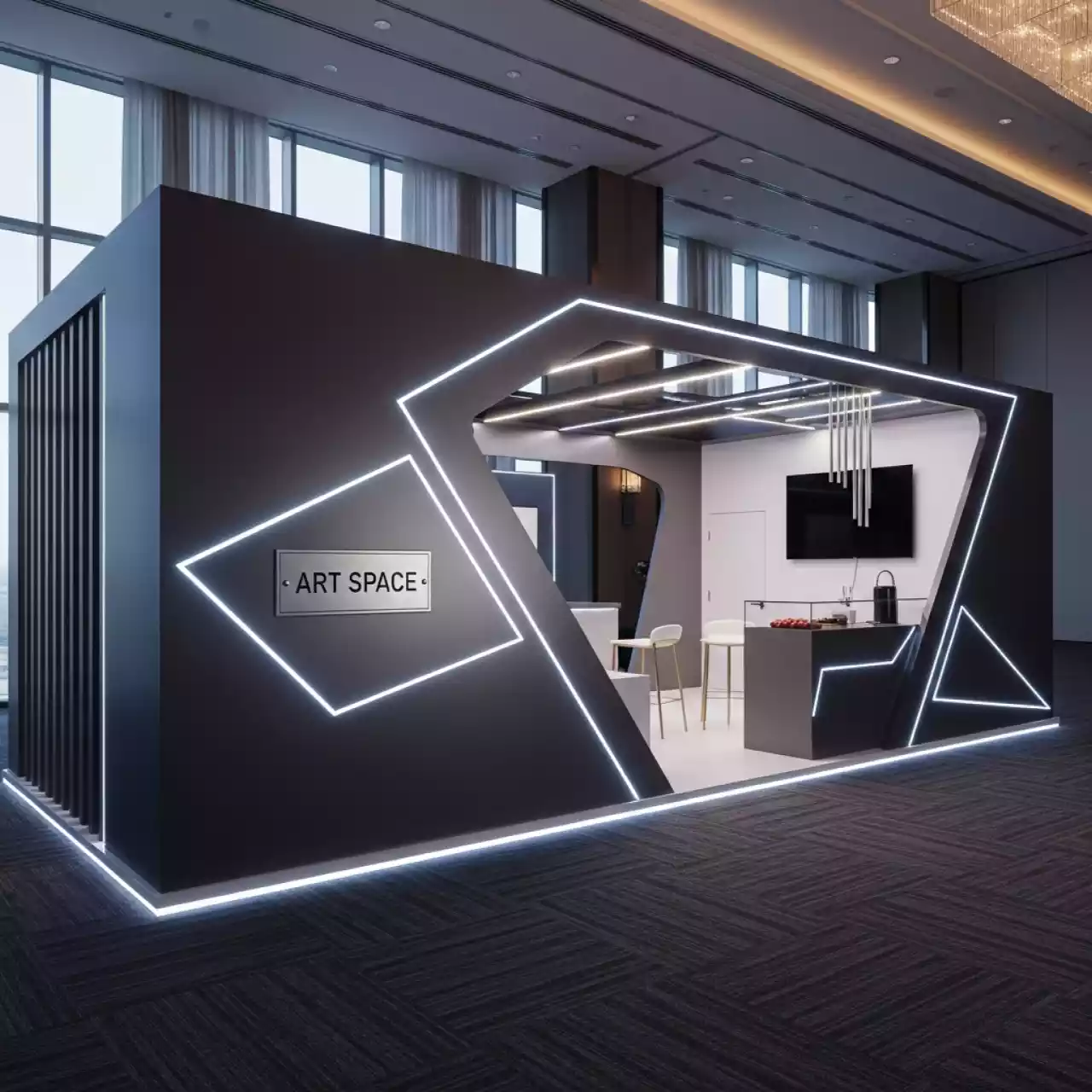 Аренда Стенд компании Альм Фаза в Radisson Collection Paradise — ART SPACE