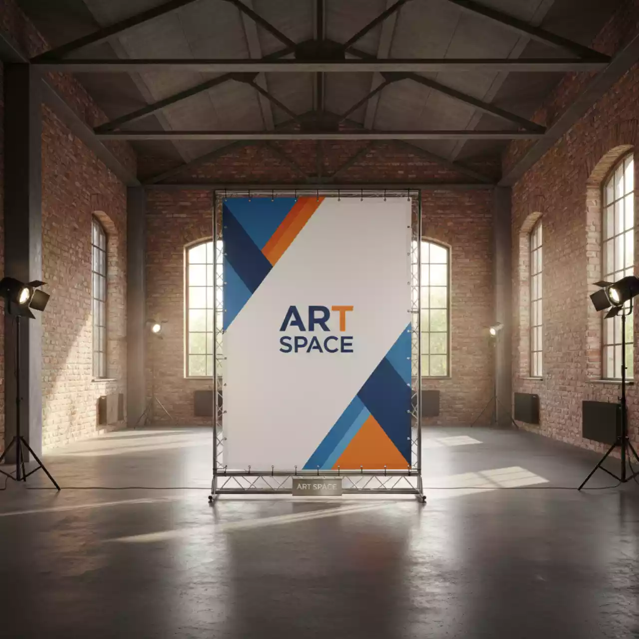 Аренда Стенд мобильный тканевый Altec ST4 на Сочи Автодроме — ART SPACE