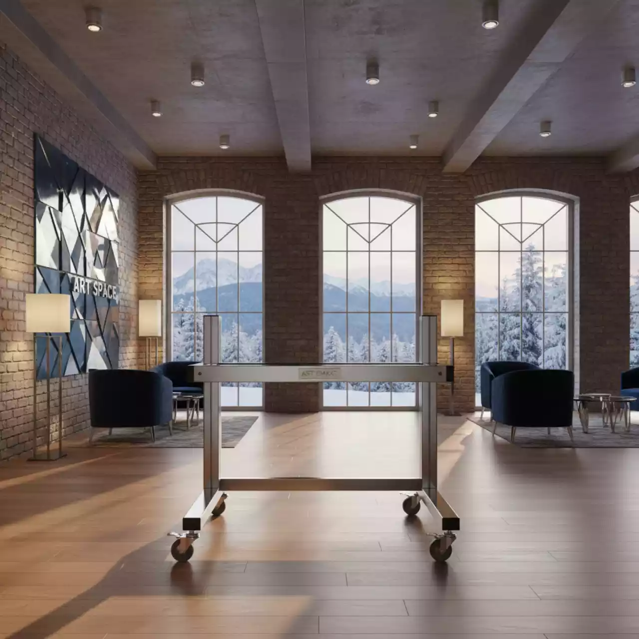 Аренда Стенд напольный ST 44 для плоттера Canon iPF810 815 в Karat Resort — ART SPACE