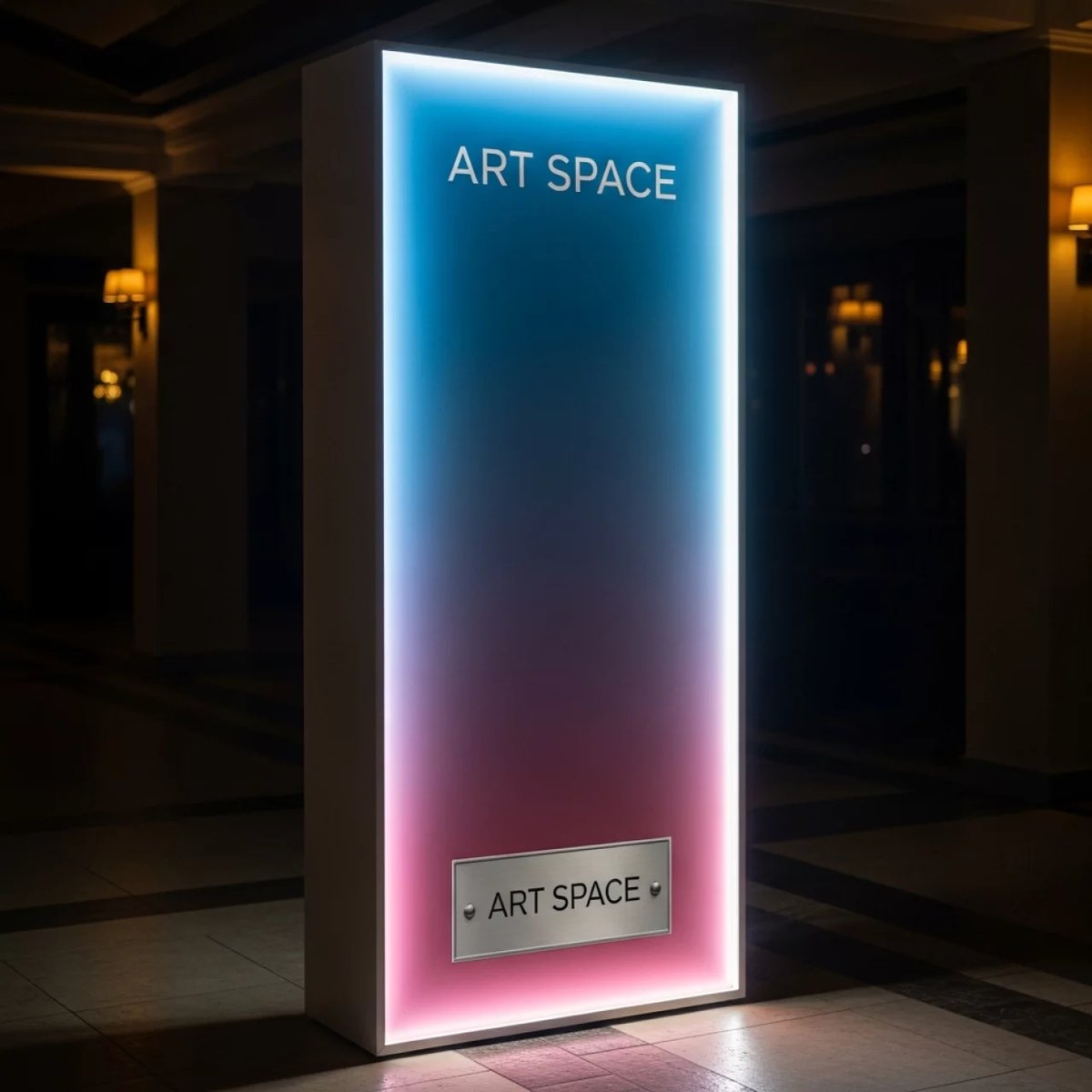 Аренда Стенд поп ап с подсветкой в Гранд Отель Поляна — ART SPACE