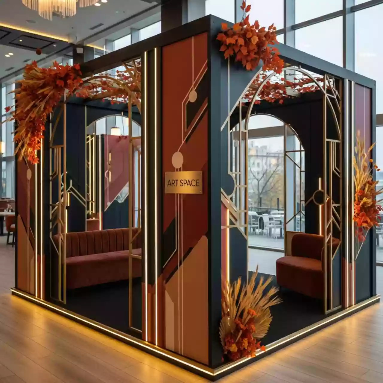 Аренда Стенд Solema на Pap For в ресторане «Sanremo» — ART SPACE