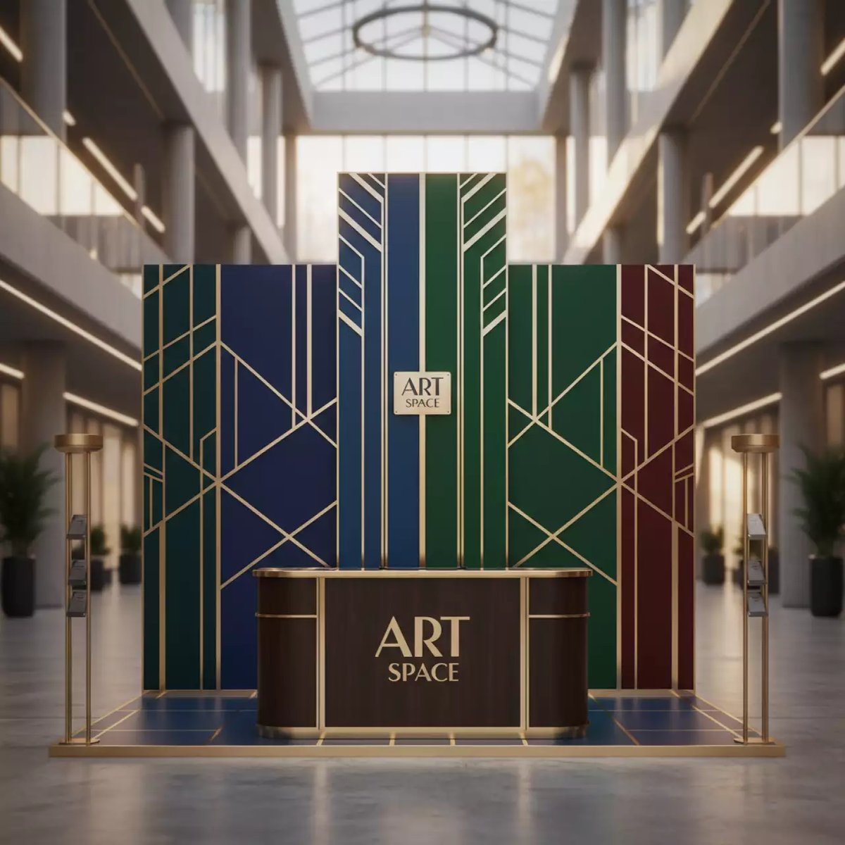 Аренда Стенд выставочный 3х2 м в ОКЦ «Галактика» — ART SPACE