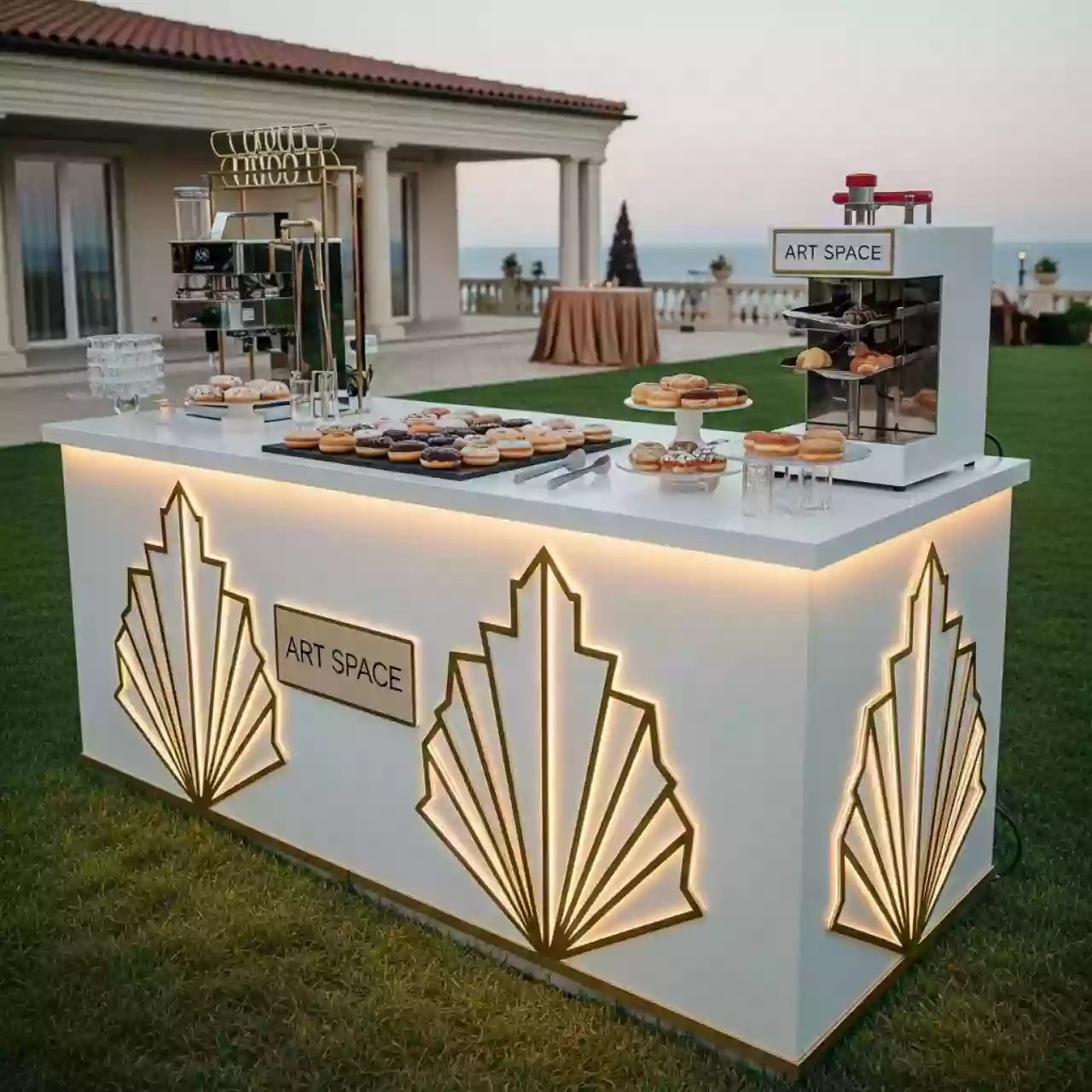 Аренда Стенда для пончиков на вилле «Анна» — ART SPACE