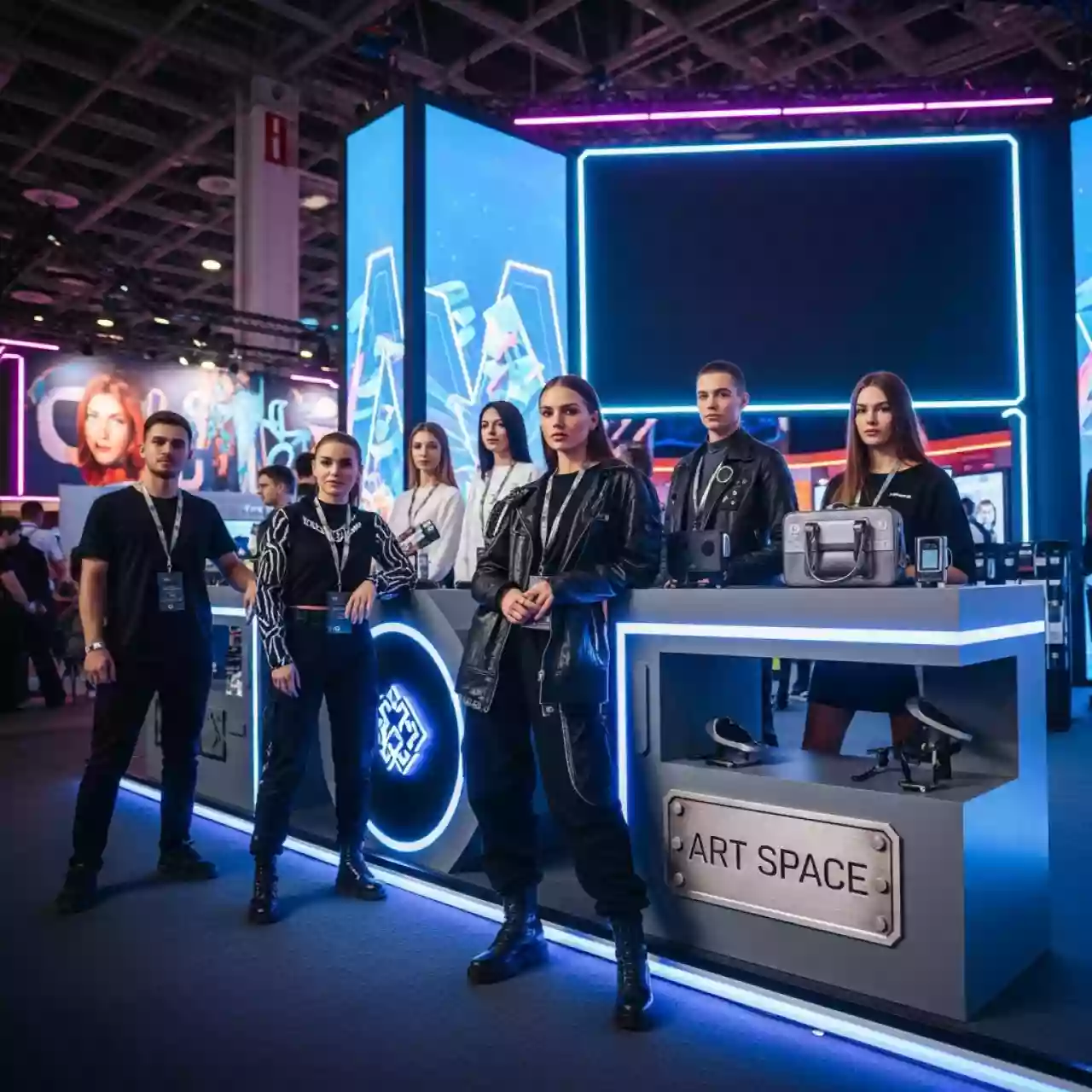 Аренда Стендисты для выставки в Bridge Resort — ART SPACE