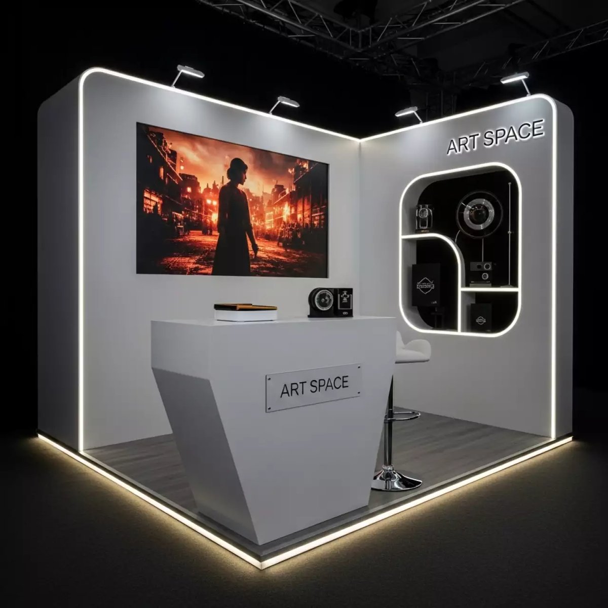 Аренда Стендов выставочных для мероприятий в Rodina Grand Hotel & SPA — ART SPACE