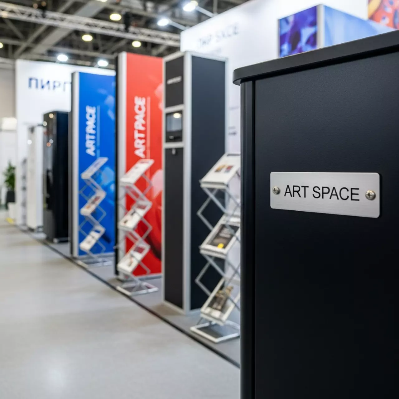 Аренда Стенды мобильные в зале «Чайка» (Морпорт) — ART SPACE