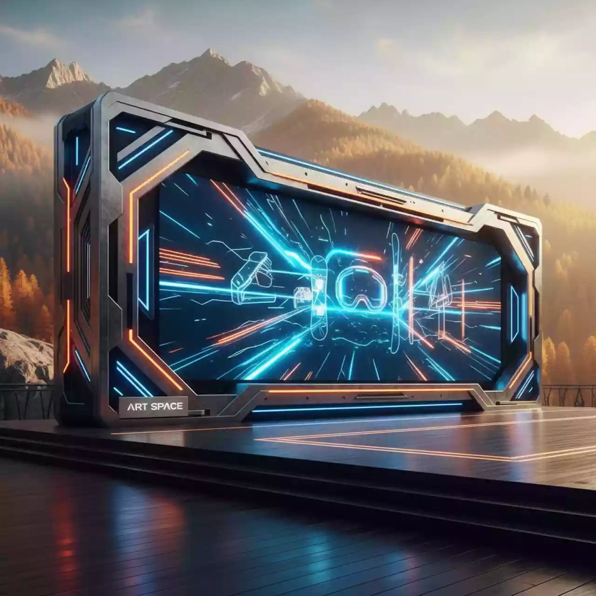 Аренда Стенка под экран на игры ГТО в Поляна 1389 Отель и Спа — ART SPACE