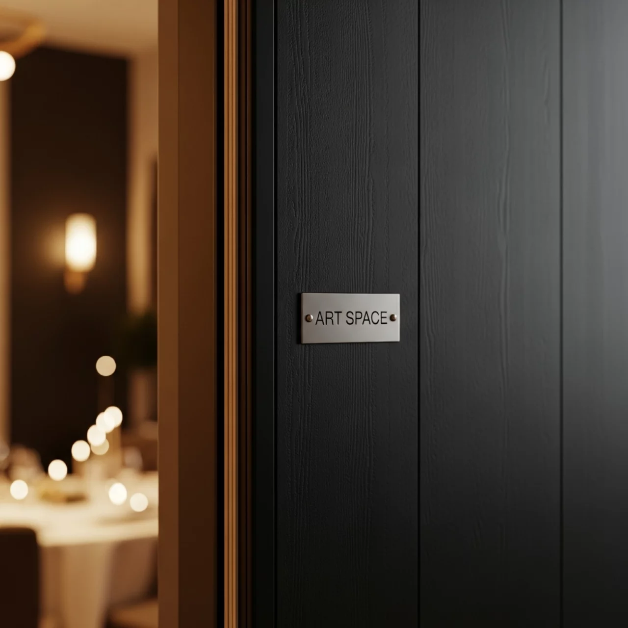 Аренда Стеновая панель для кухни МДФ Чёрная в комплексе Sea Galaxy — ART SPACE