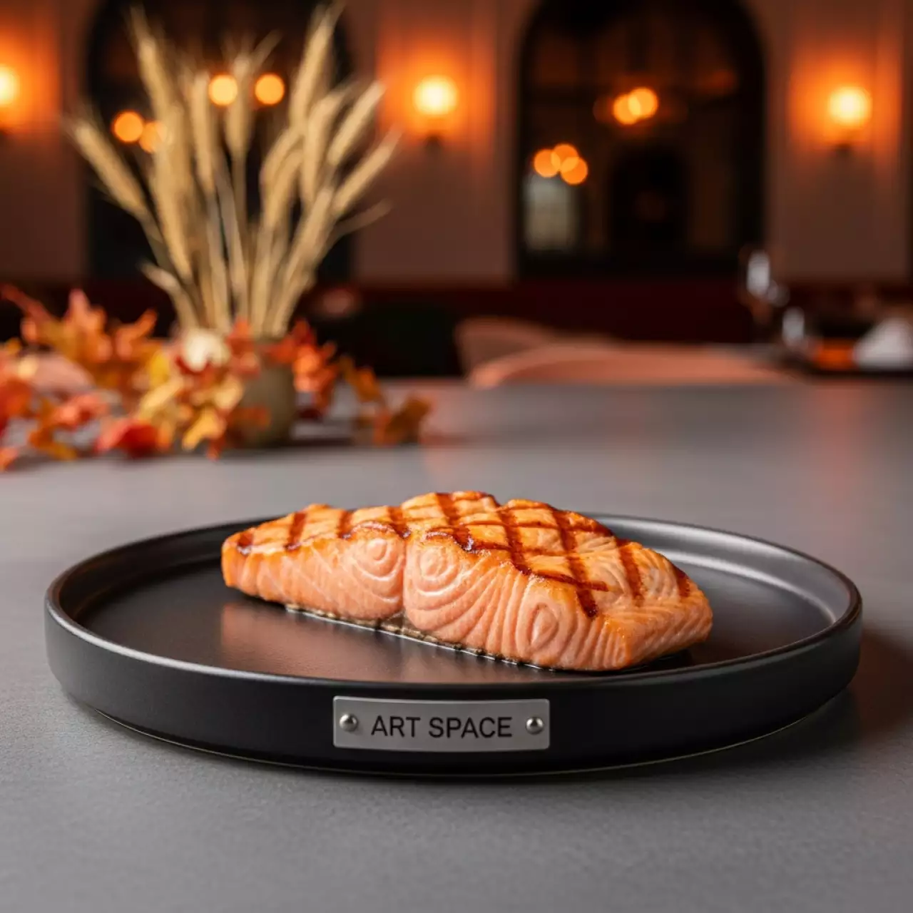 Аренда Стейк из семги в ресторане «Voda» — ART SPACE