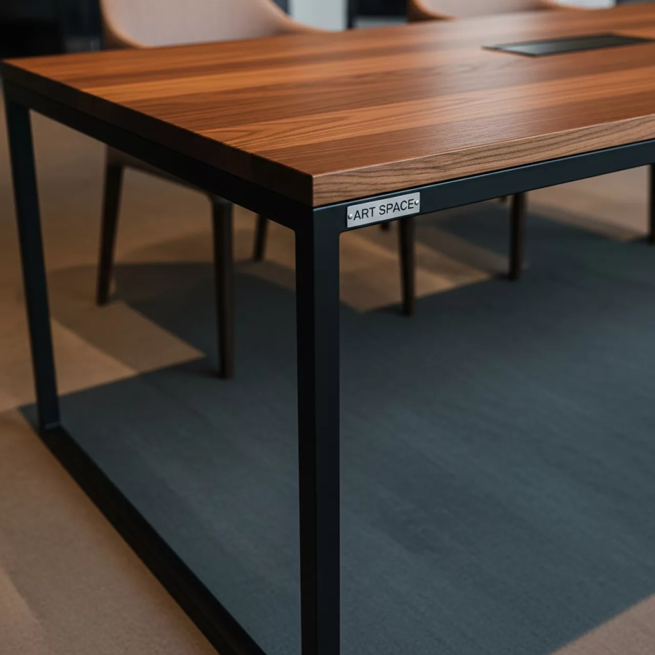 Аренда Стол Backstage прямоугольный цвета венге 120х60 см в Гранд Отель Сочи — ART SPACE