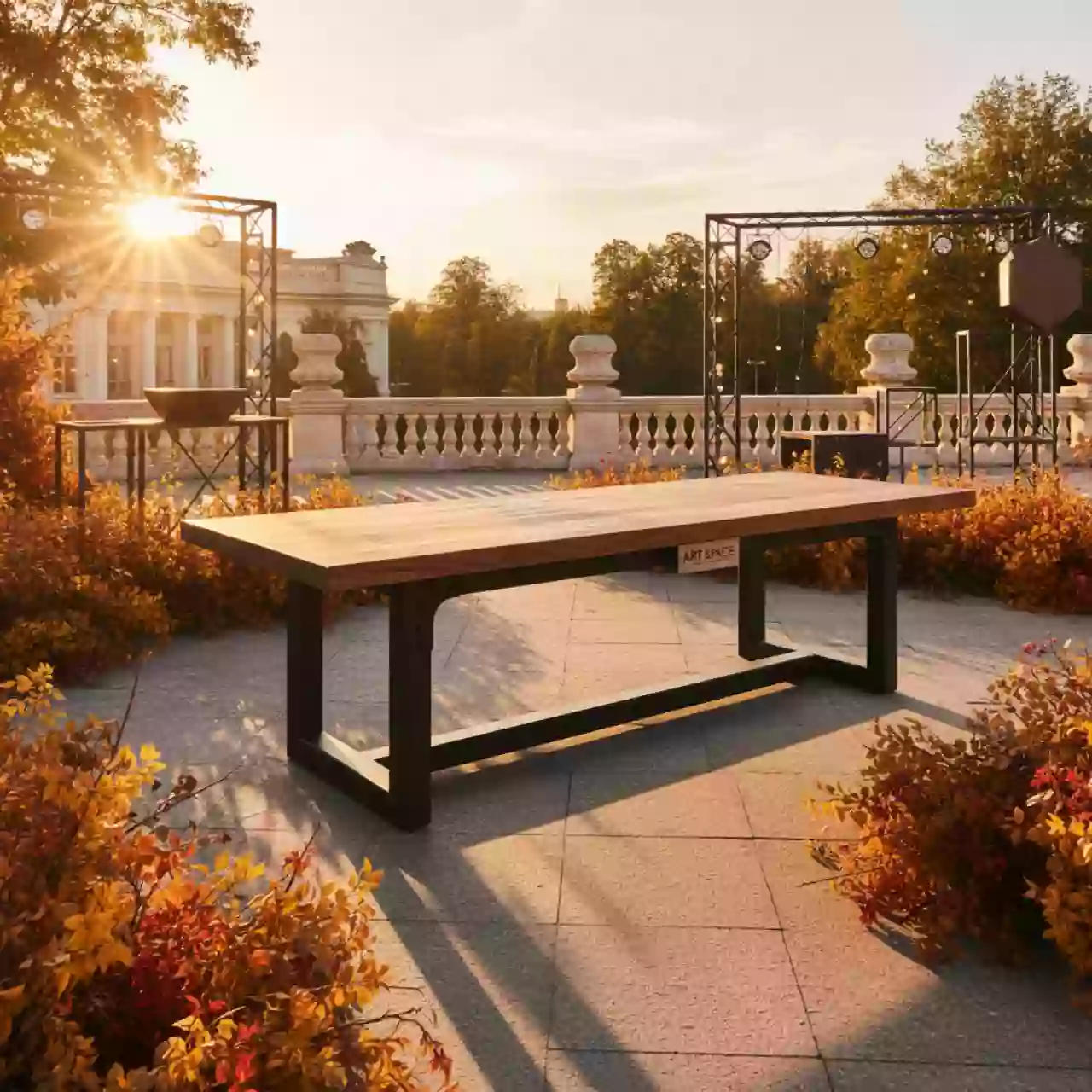 Аренда Стол банкетный Amsterdam Loft 180 в санатории «Металлург» — ART SPACE