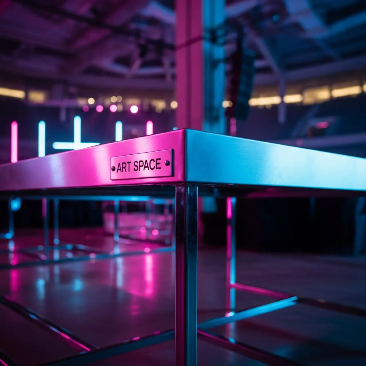 Аренда Стол банкетный Amsterdam silver в VK Stadium Sirius — ART SPACE