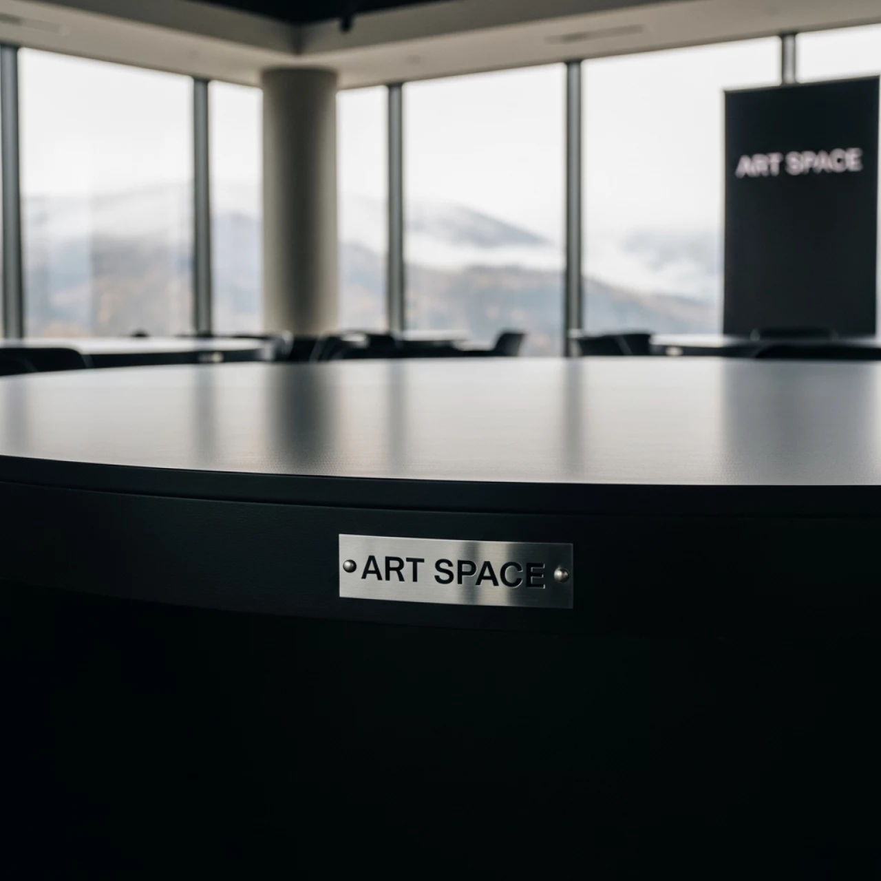 Аренда Стол банкетный Frankfurt 150 black в Green Flow Hotel — ART SPACE