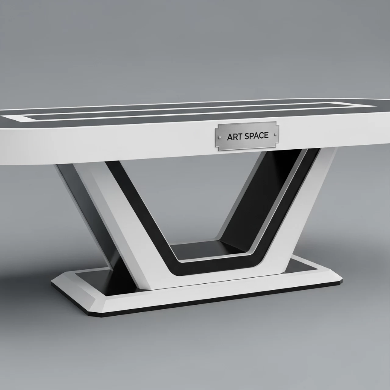 Аренда Стол банкетный Homer 150 white & black на пляжных клубах Хосты — ART SPACE