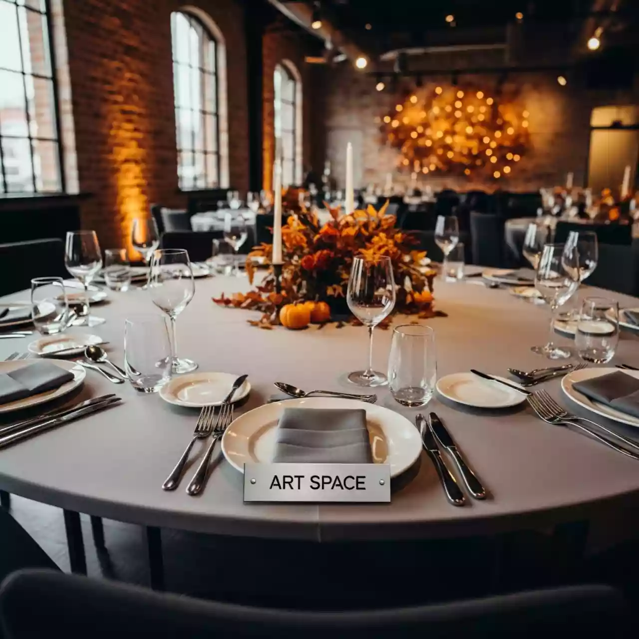 Аренда Стол банкетный Кейт диаметр 200 см в ресторане «D.O.M» — ART SPACE