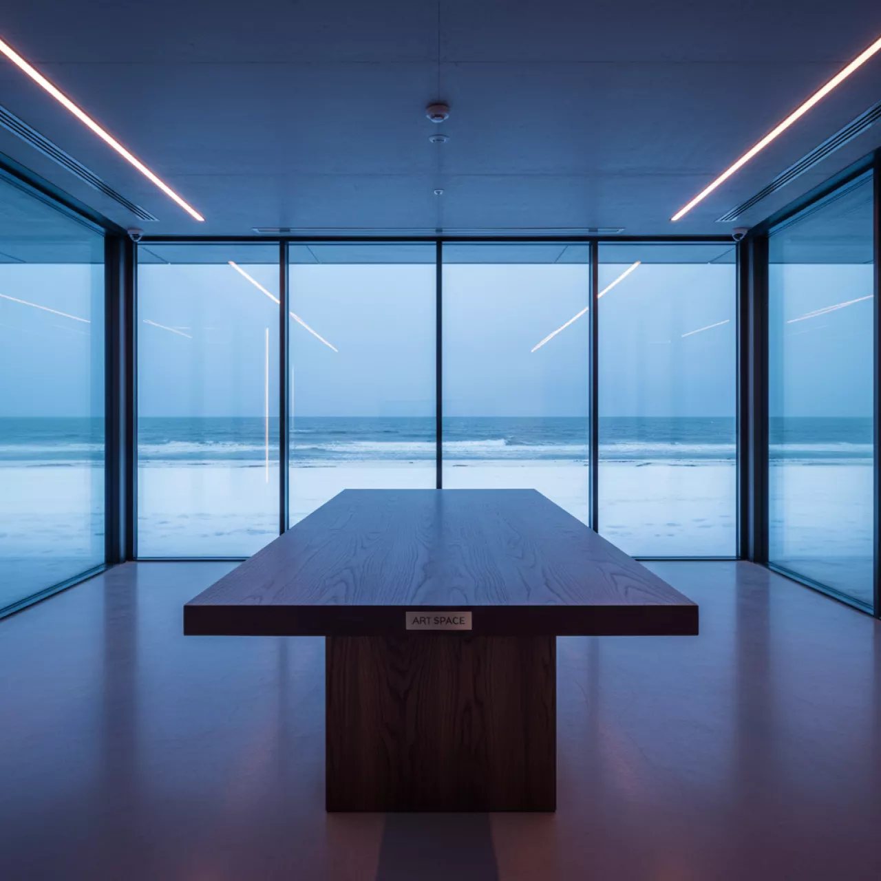 Аренда Стол банкетный Nova 2 дуб 200х80 см в пляжном клубе Del Mar — ART SPACE