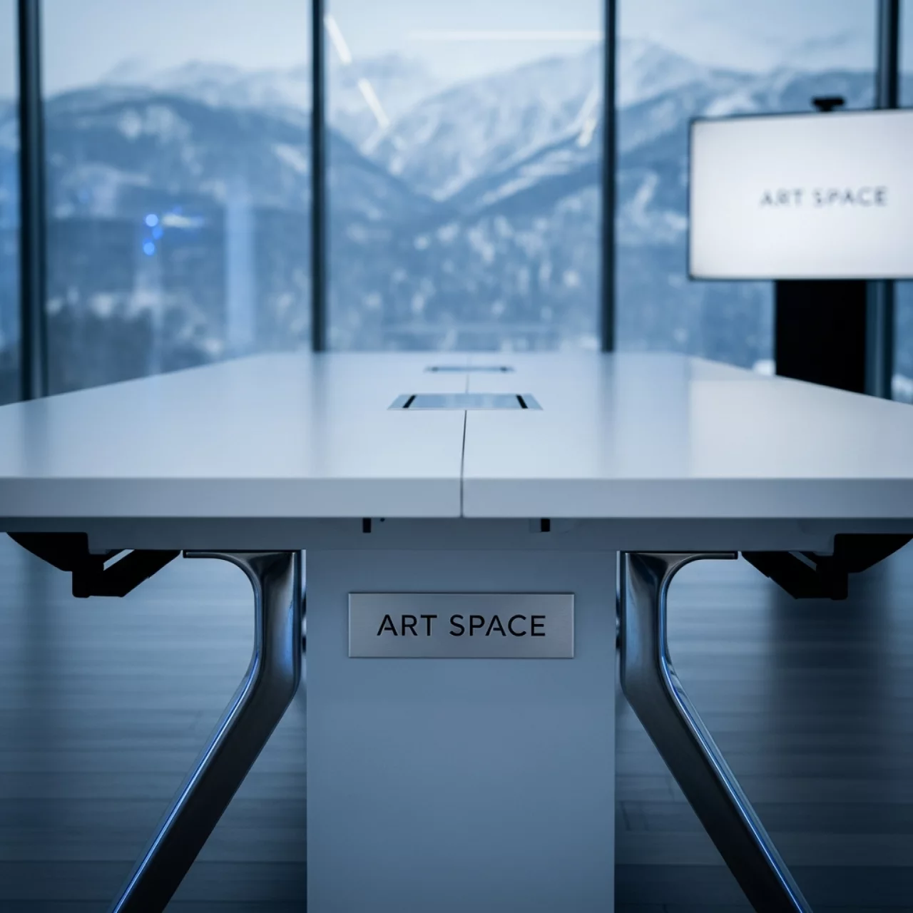 Аренда Стол банкетный Office 120 белый в Courtyard by Marriott Sochi — ART SPACE