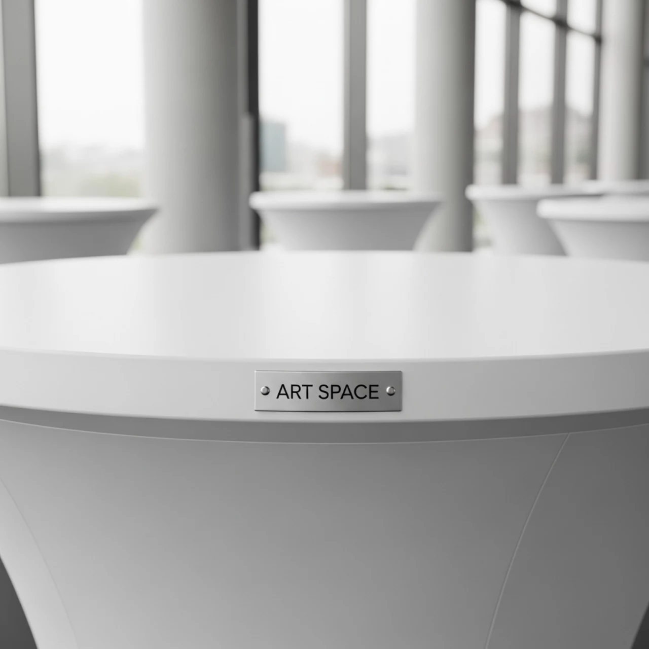 Аренда Стол банкетный пластиковый D 150 см в Panorama by Mercure — ART SPACE