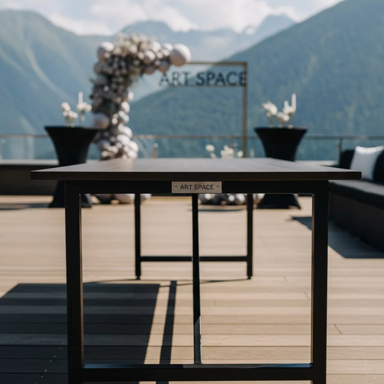 Аренда Стол банкетный прямоугольный 180 см серия 2 в Golden Tulip Rosa Khutor — ART SPACE