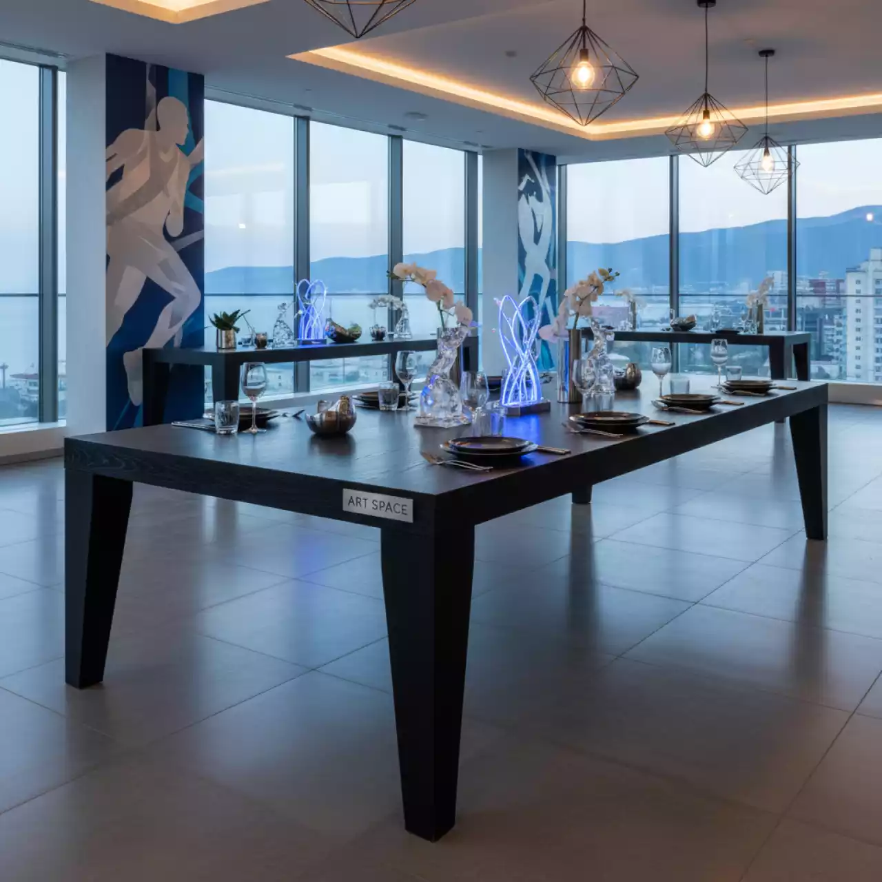 Аренда Стол банкетный Redmond wood black в комплексе Sea Galaxy — ART SPACE