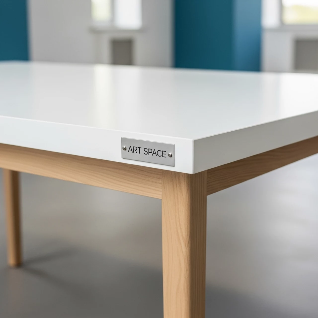 Аренда Стол банкетный Wood белый в банкетном зале «Дельфин» — ART SPACE