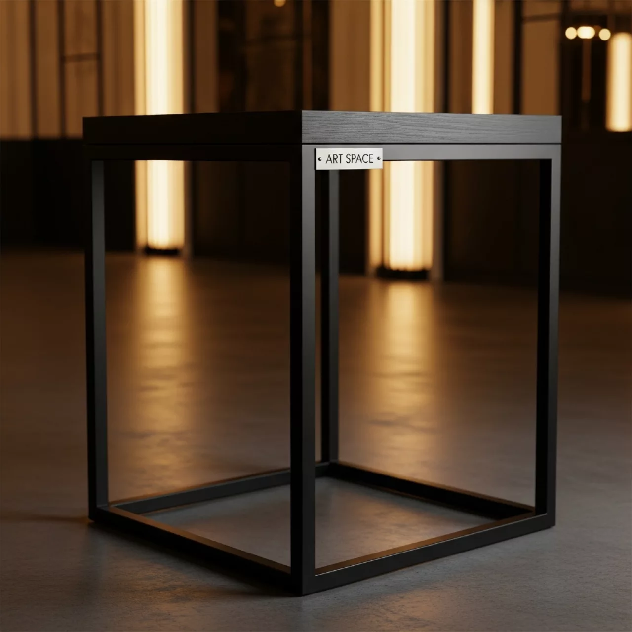 Аренда Стол барный черный LOFT в санатории «Октябрьский» — ART SPACE