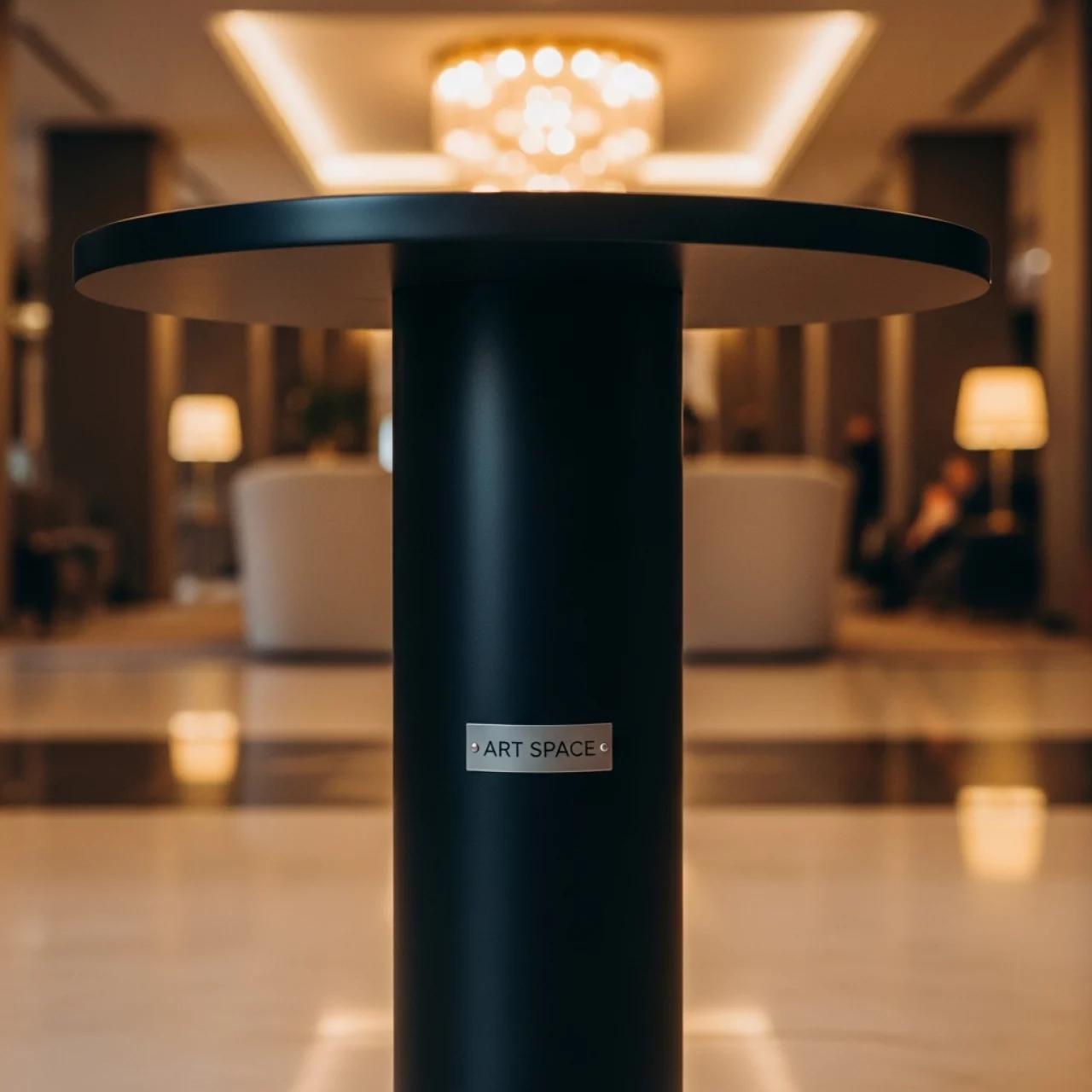 Аренда Стол барный Genre D 70 черный в Гранд Отель Поляна — ART SPACE