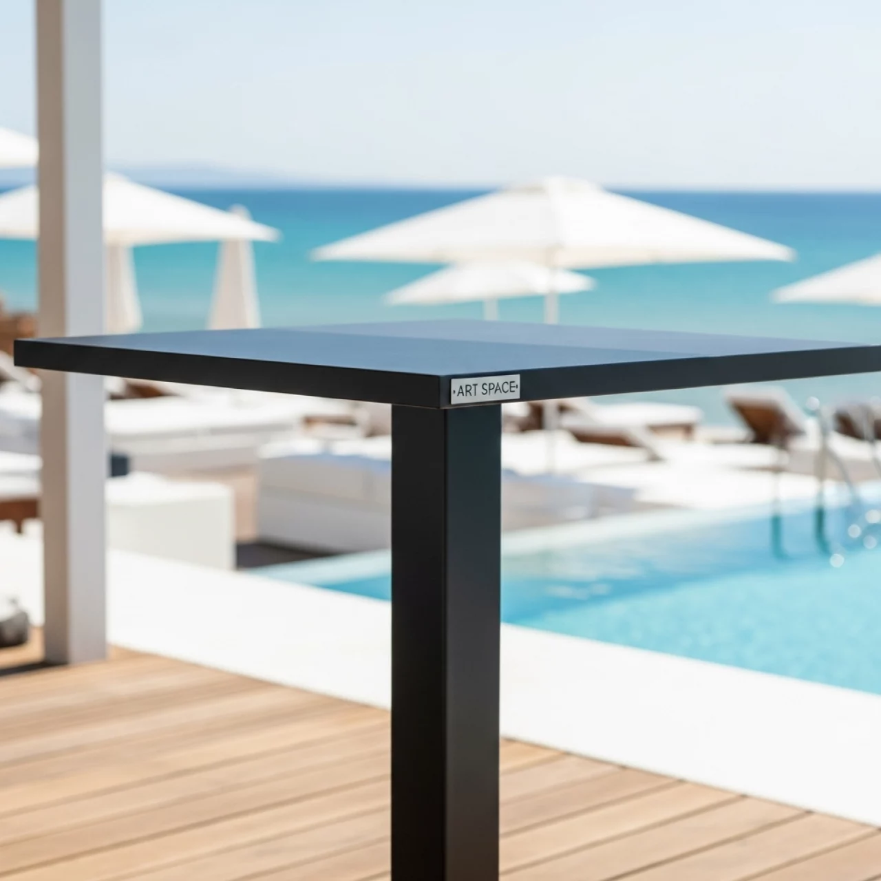 Аренда Стол барный квадратный в пляжном комплексе VinoGrad — ART SPACE
