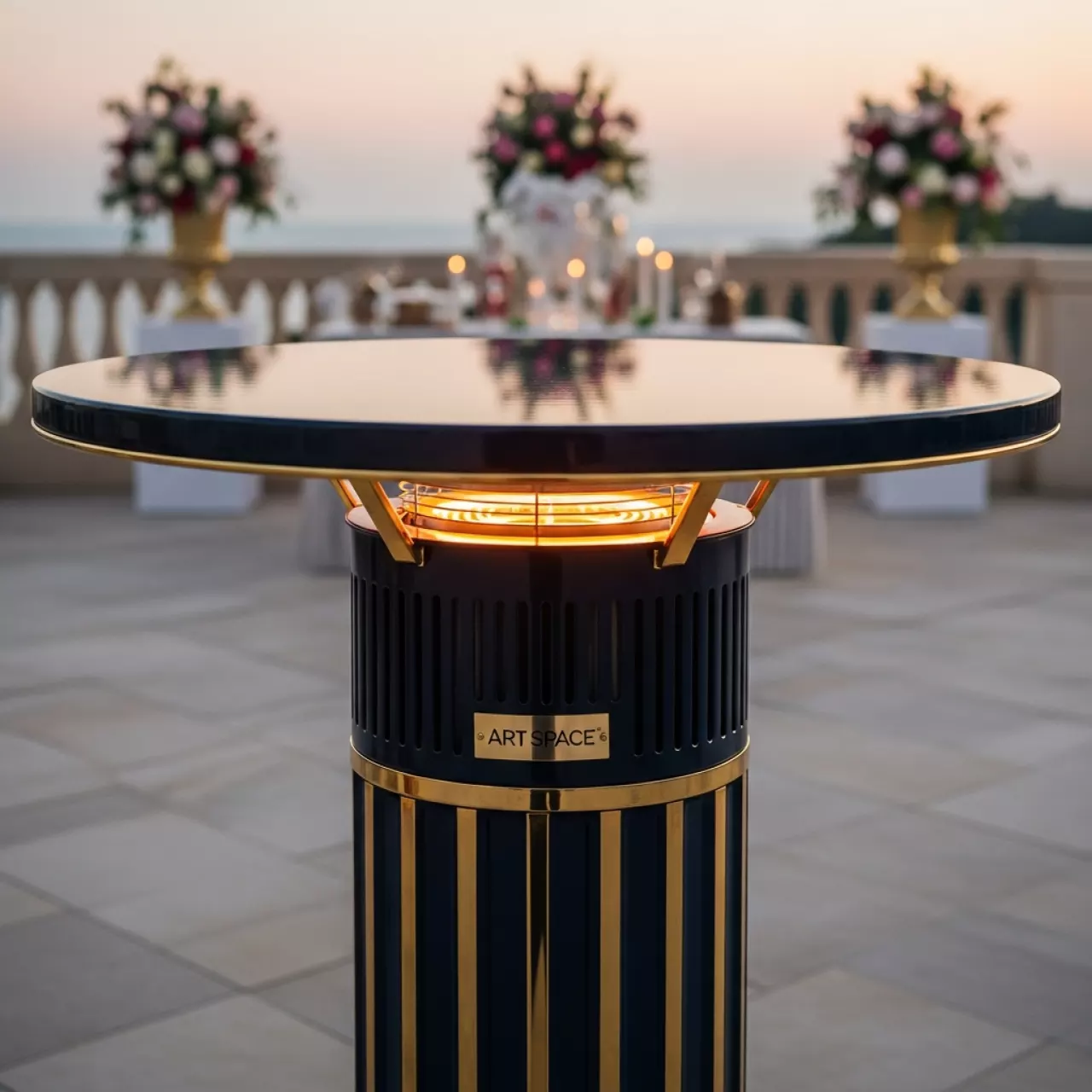 Аренда Стол барный обогреватель в Гранд Отель Сочи — ART SPACE