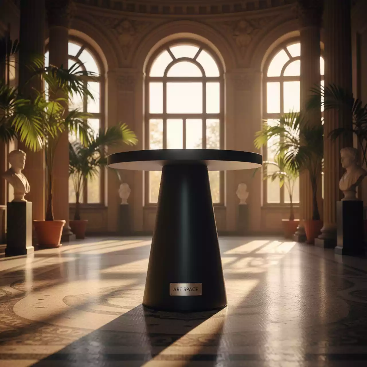 Аренда Стол барный Rinfresco черный в санатории «Сочи» — ART SPACE