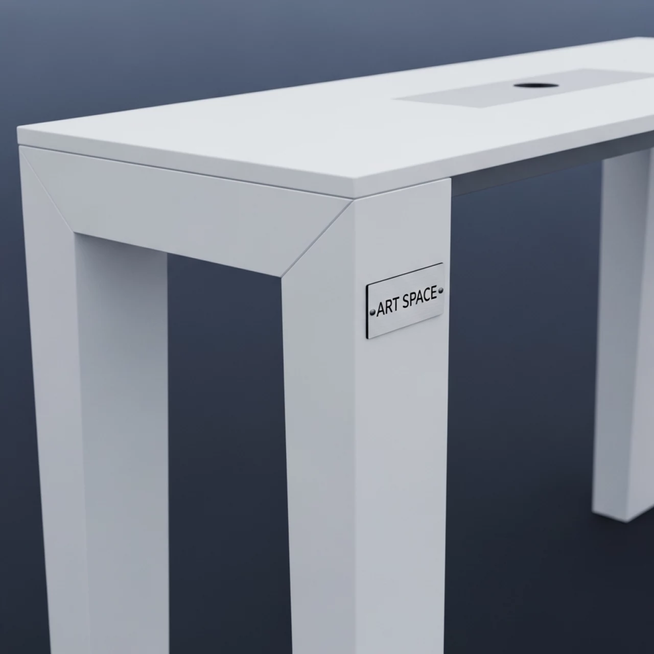 Аренда Стол барный с каналом для проводов Arki Table CC Compact в Bridge Resort — ART SPACE