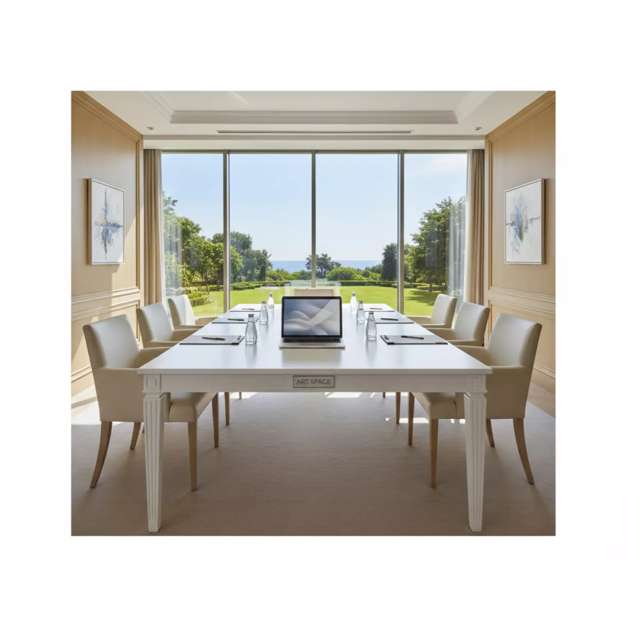 Аренда Стол белый 100х60 в Swissôtel Resort Sochi Kamelia — ART SPACE