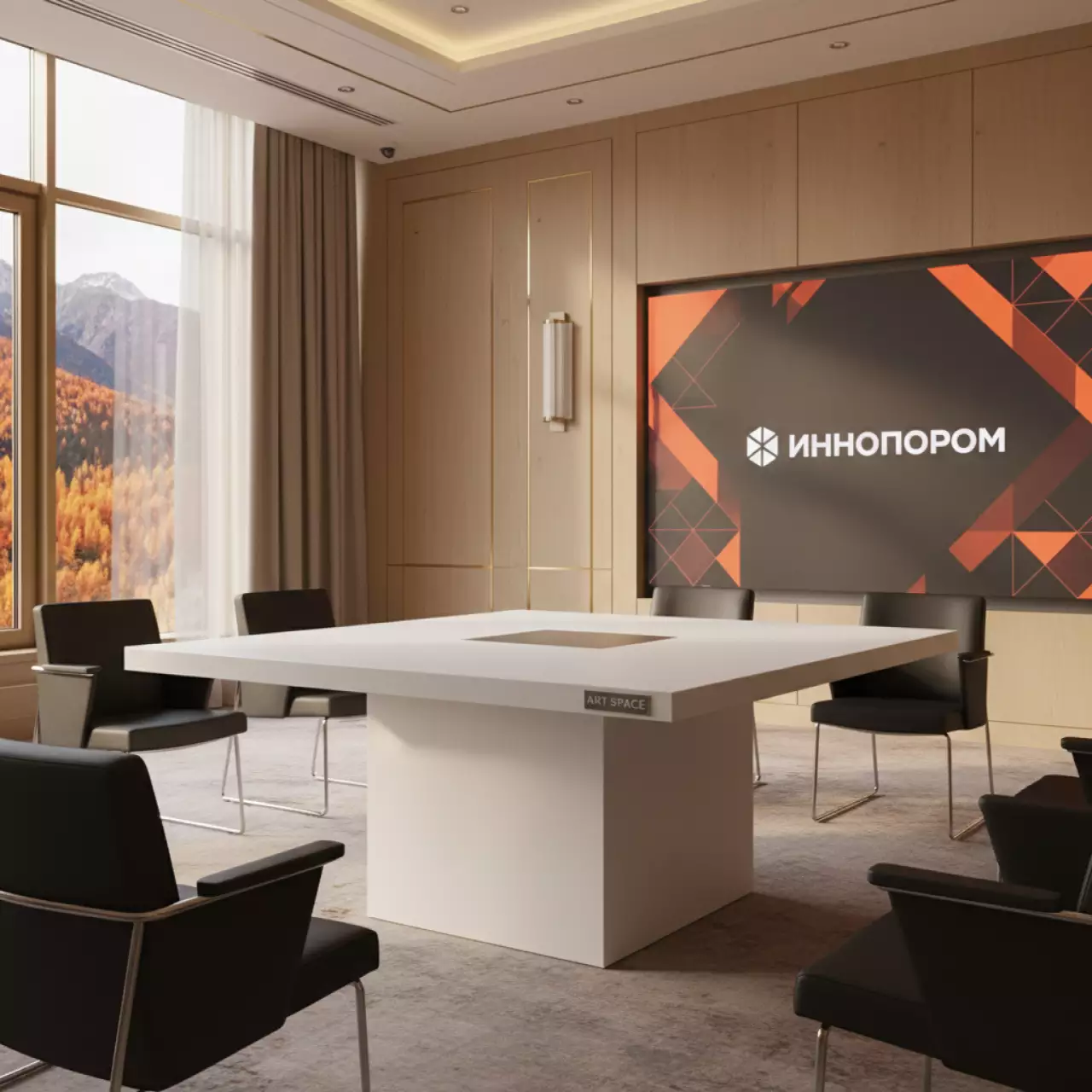 Аренда Стол белый квадратный 02 083WT 70х70 см в Golden Tulip Rosa Khutor — ART SPACE