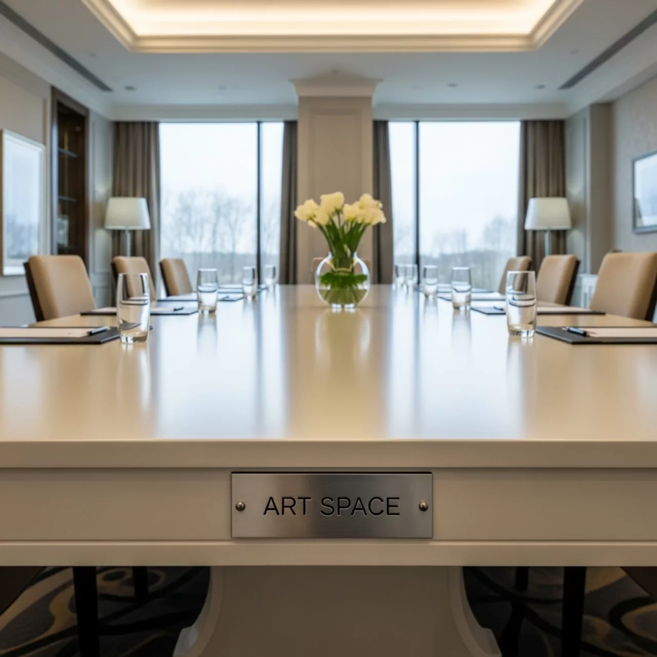 Аренда Стол белый Лидер 2 1800х900х750 в отеле Radisson Lazurnaya — ART SPACE