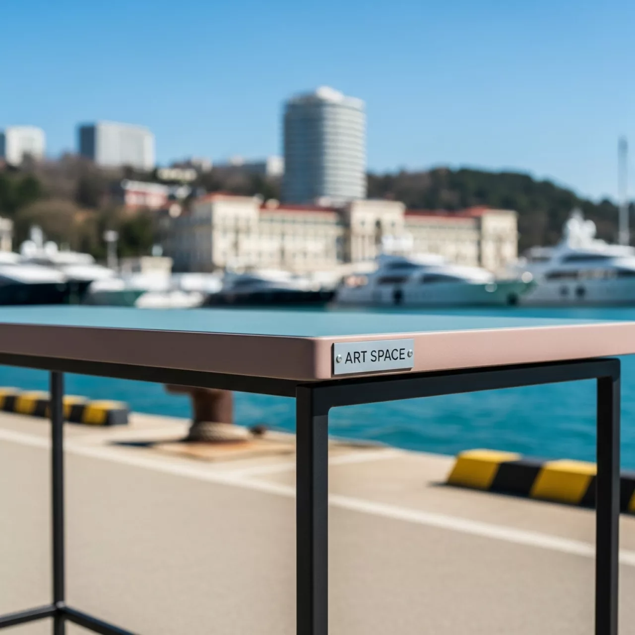 Аренда Стол без оплетения Lumina на территории Морпорта Сочи — ART SPACE