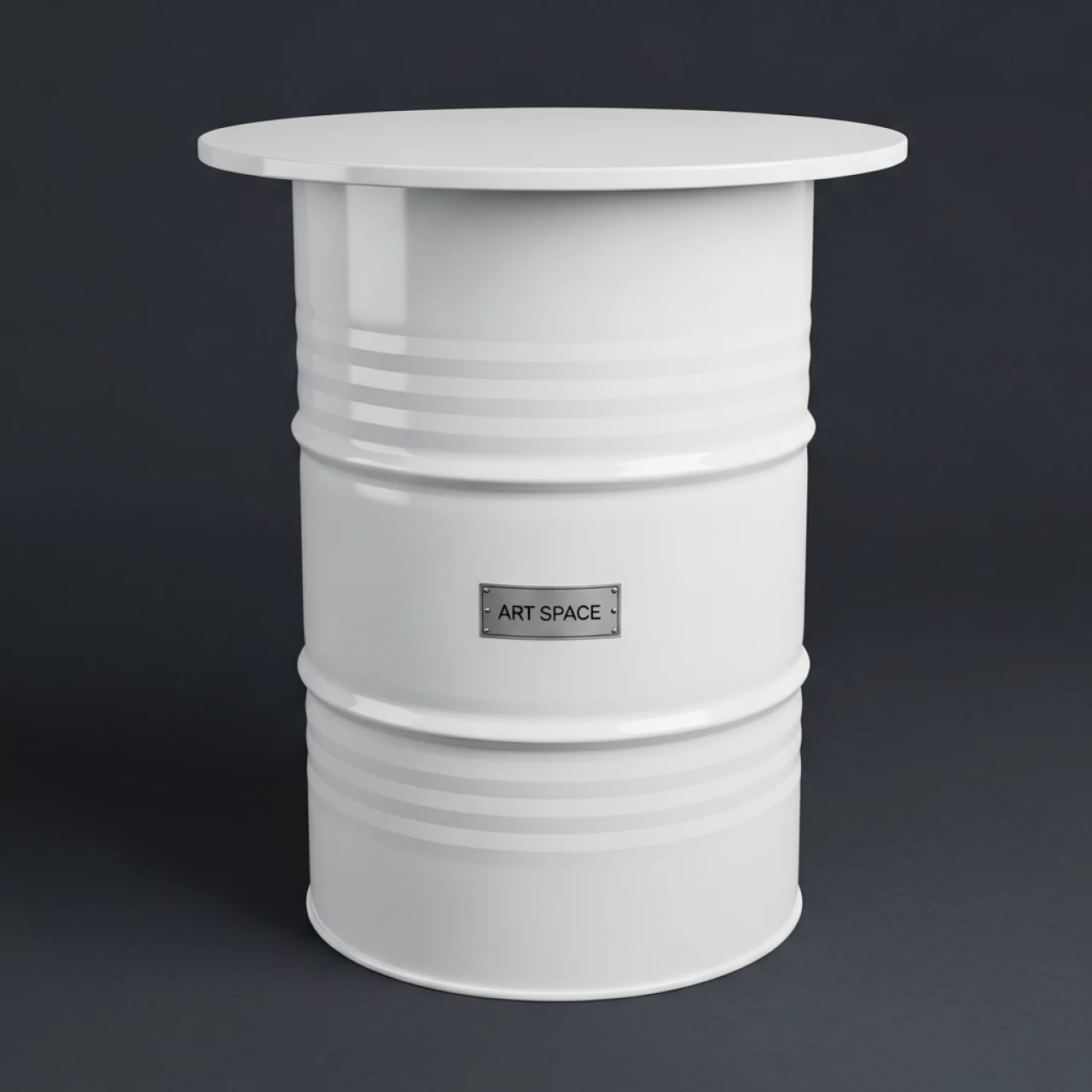 Аренда Стол бочка белая в Ледовом дворце «Айсберг» — ART SPACE