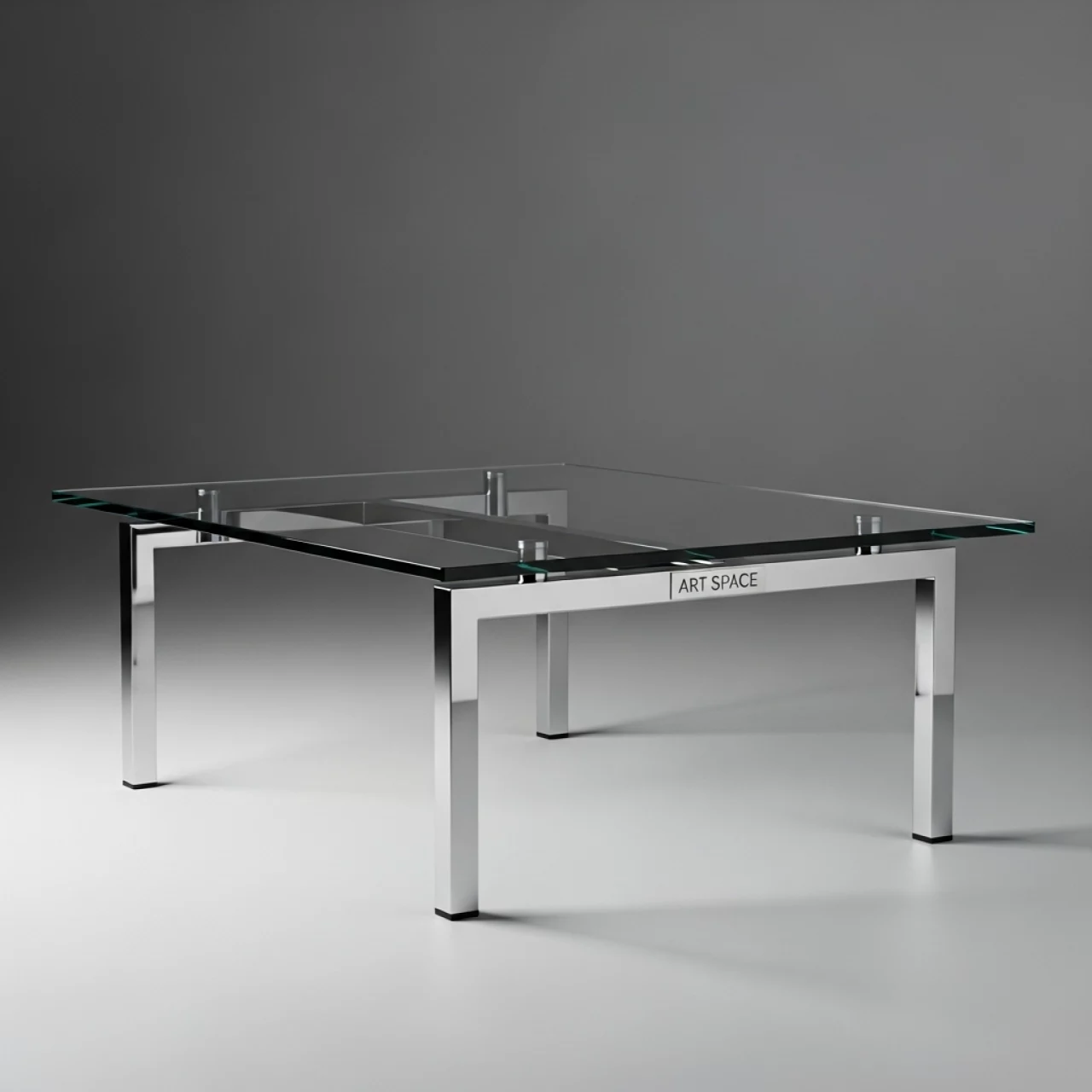 Аренда Стол Boston прозрачное закаленное стекло в Зимнем театре — ART SPACE