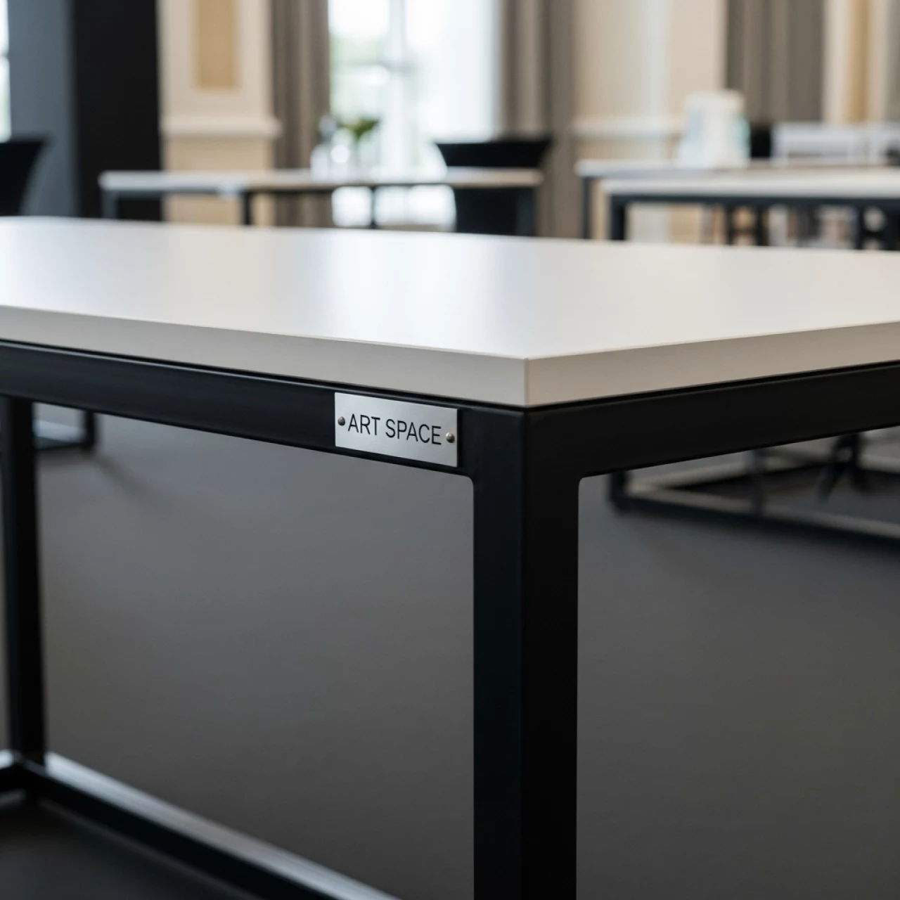 Аренда Стол Брадшо черный белый в отеле Hyatt Regency Sochi — ART SPACE