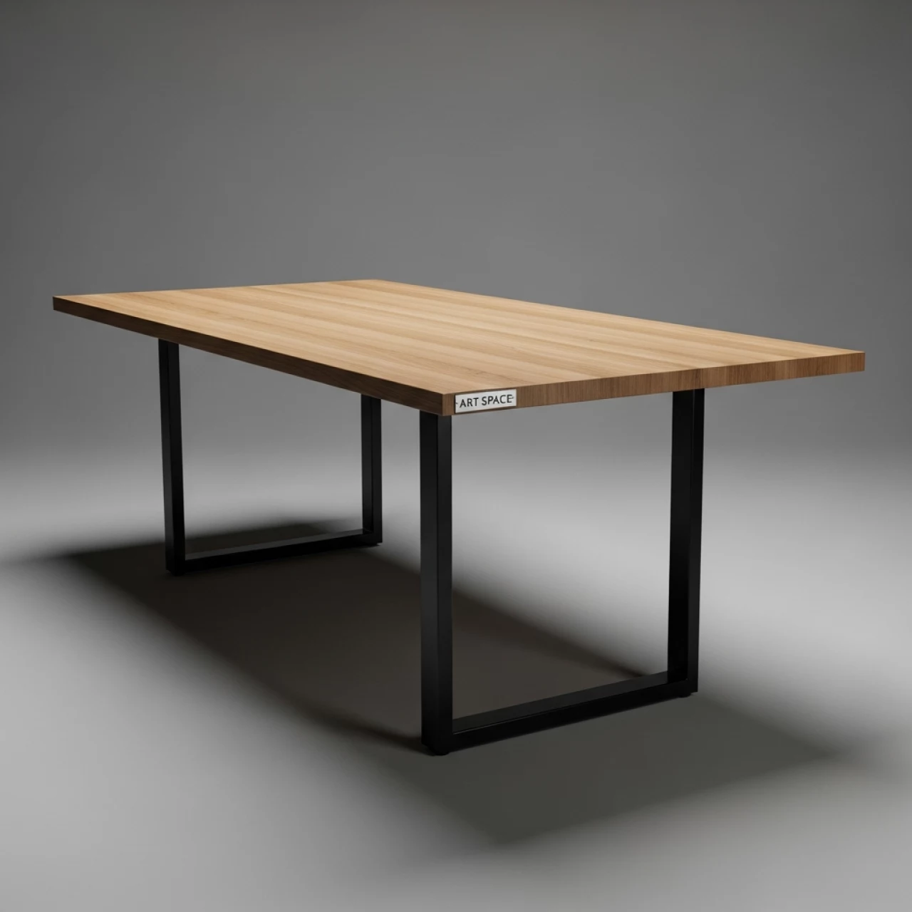 Аренда Стол Brick M 140 дуб Канзас черный в ресторане «Сыроварня» — ART SPACE