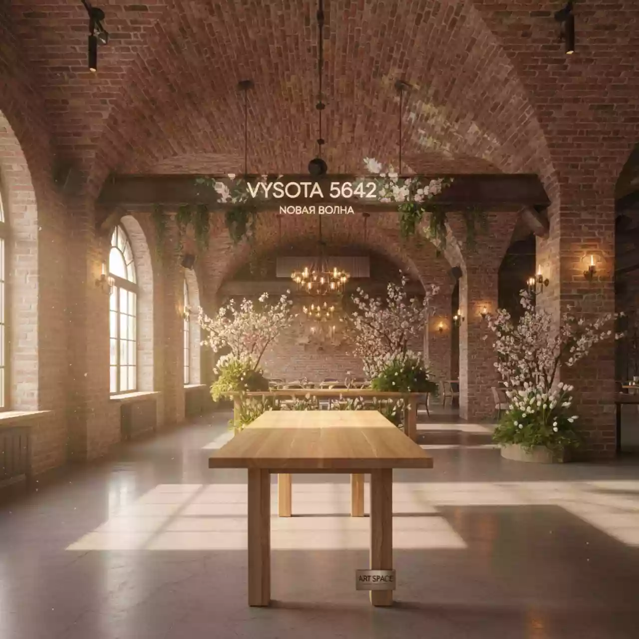 Аренда Стол бук золотой Лидер 2 1800х800 в ресторане «Высота 5642» — ART SPACE