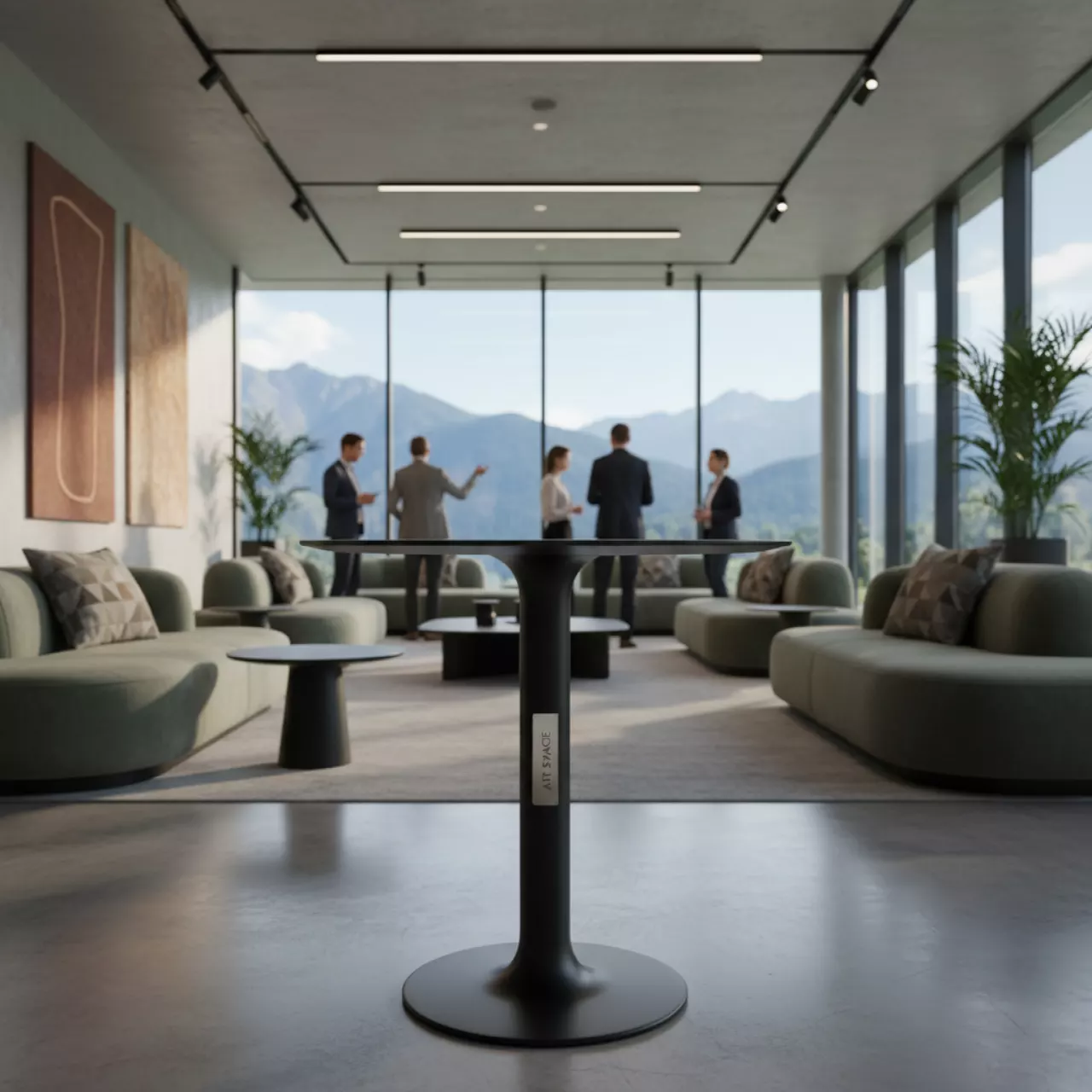 Аренда Стол черный basic 60 в Green Flow Hotel — ART SPACE