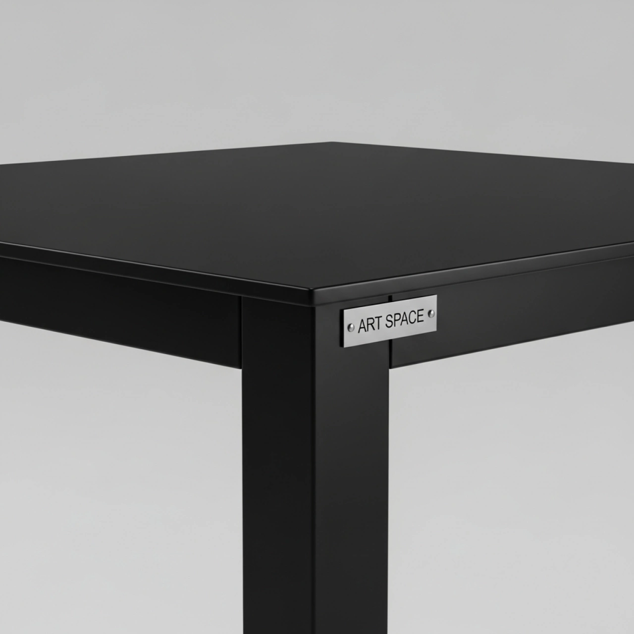 Аренда Стол черный квадратный 02 018BK 90х90 см в санатории «Русь» — ART SPACE