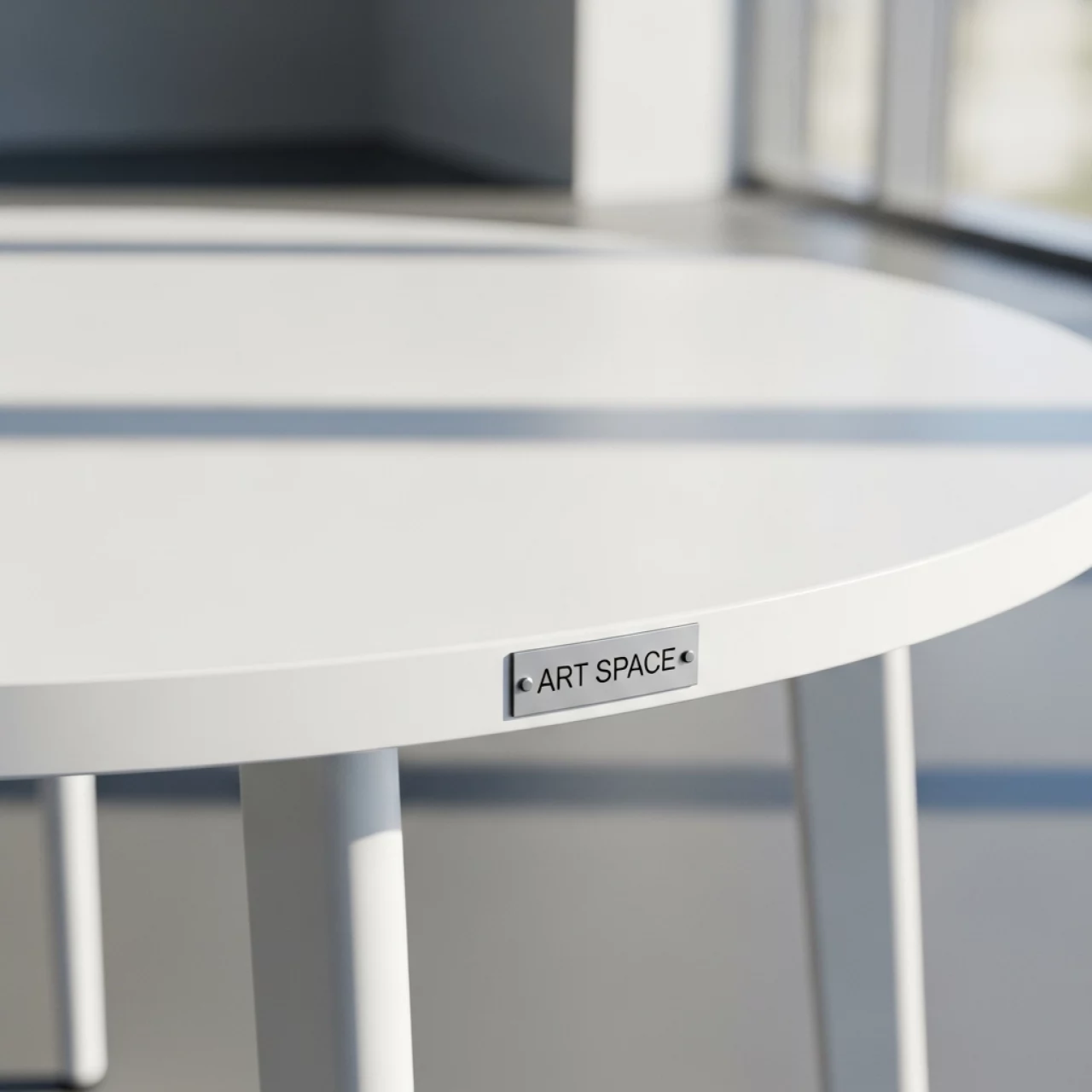 Аренда Стол Crystal White d 70 см в Керлинговом центре «Ледяной куб» — ART SPACE