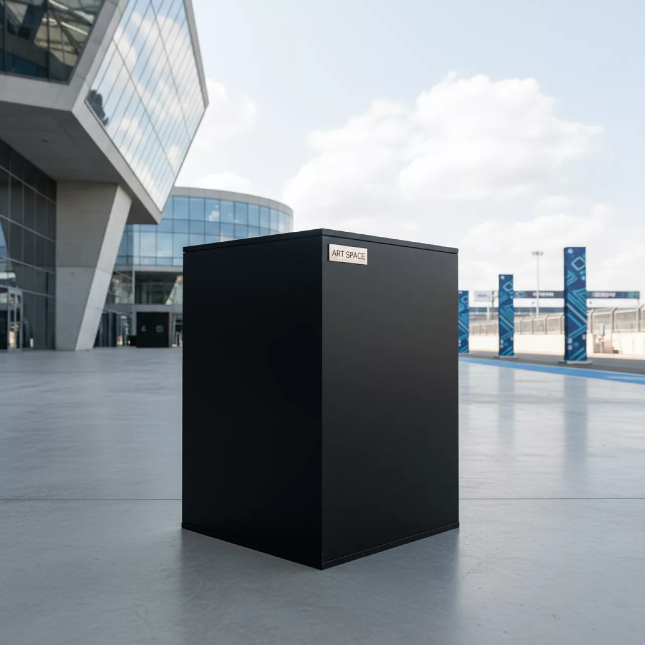 Аренда Стол Cube Loft Black высокий Сочи Автодром — ART SPACE