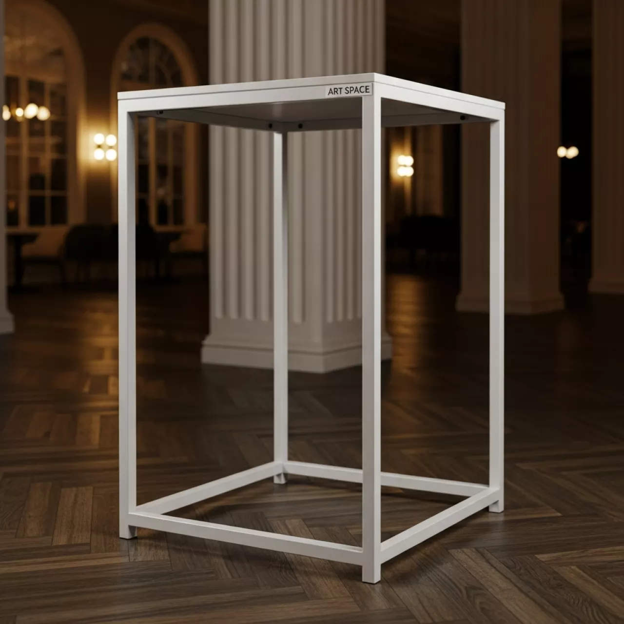 Аренда Стол Cube Loft White высокий в Stella di Mosca — ART SPACE