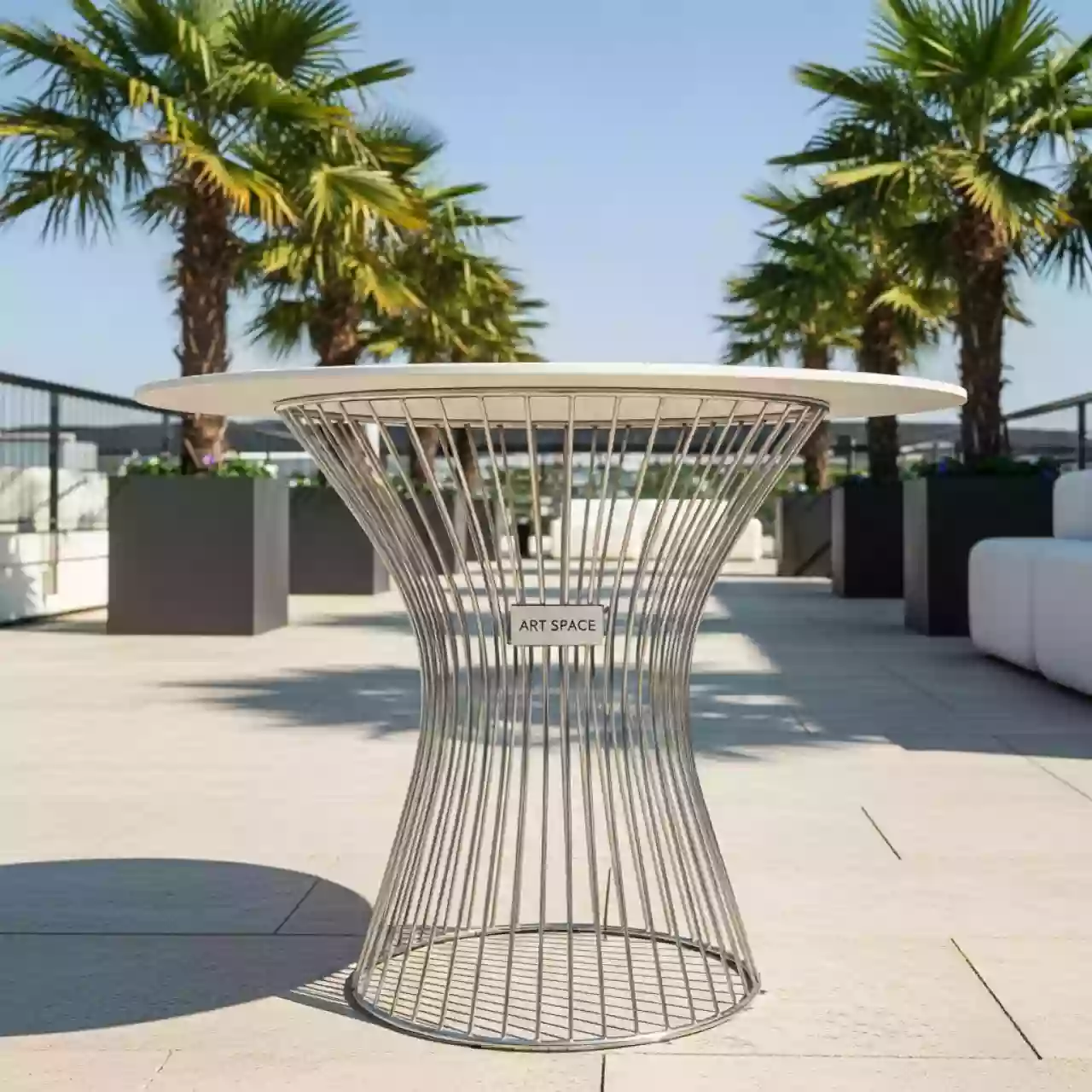 Аренда Стол Cyclon white в Rodina Grand Hotel & SPA — ART SPACE