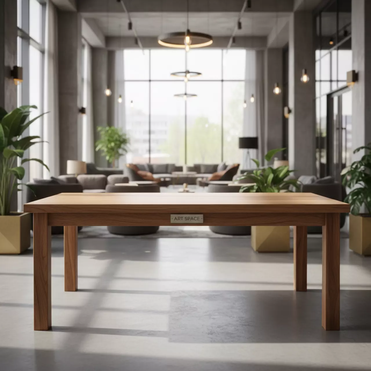 Аренда Стол деревянный банкетный 180 см в Sport Inn Hotel & Wellness — ART SPACE