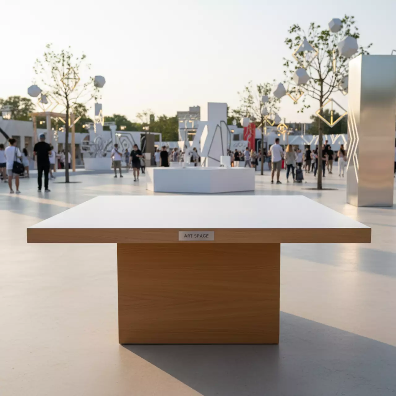 Аренда Стол деревянный Бавария B 200x90 белая пленка шагрень белый в Mantera Supreme — ART SPACE