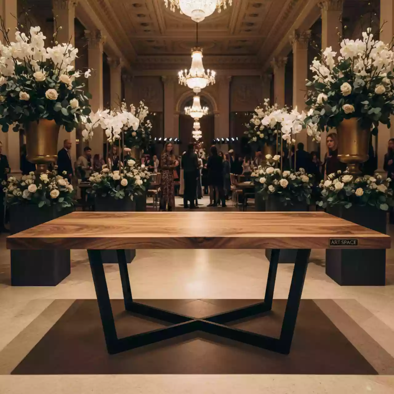Аренда Стол деревянный Дилан Лофт в Зимнем театре — ART SPACE